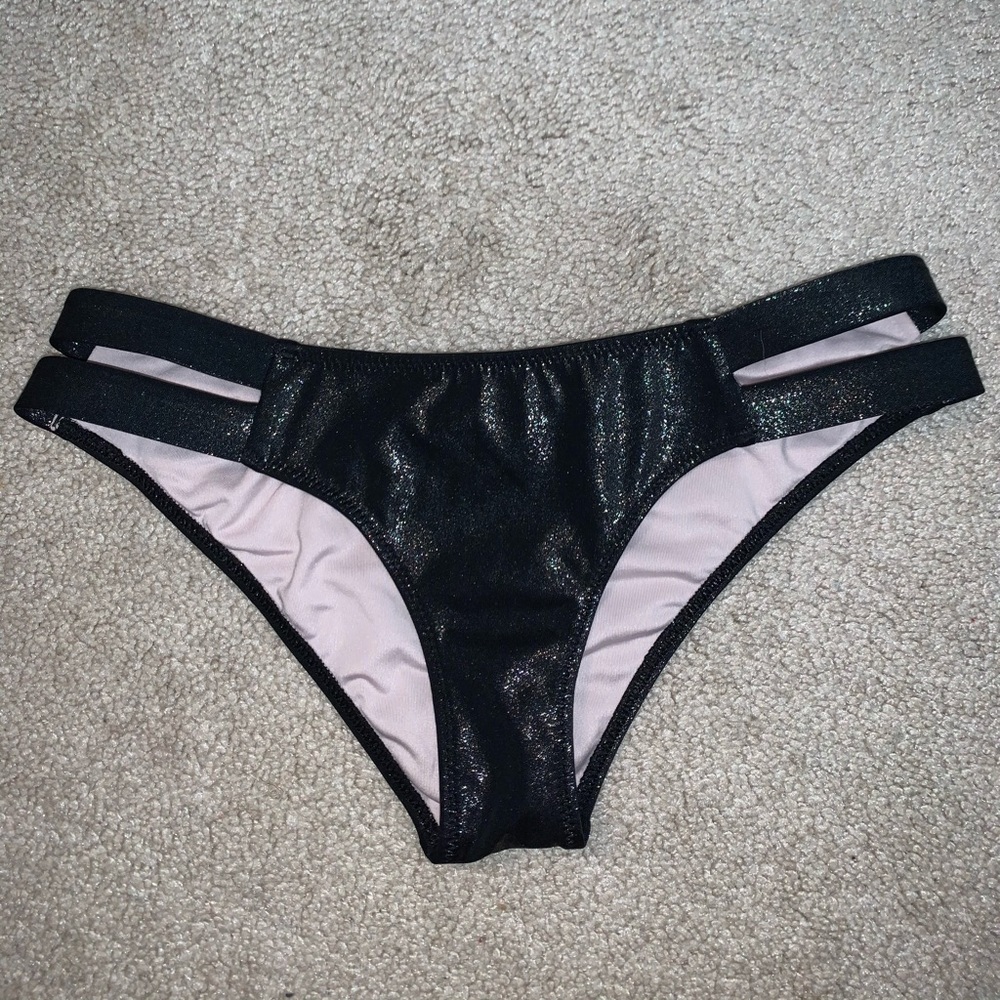 Metallic Bikini Bottoms